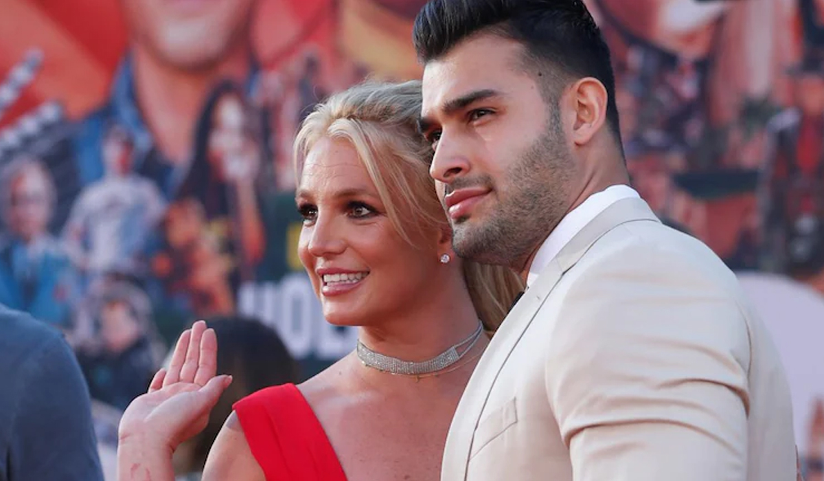 Britney Spears and Sam Asghari